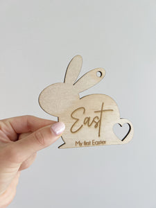 Easter bunny plaque (wooden)